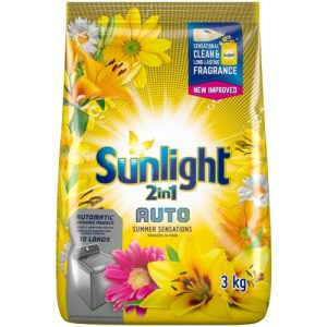 Sunlight Auto Washing Powder (3Kg)