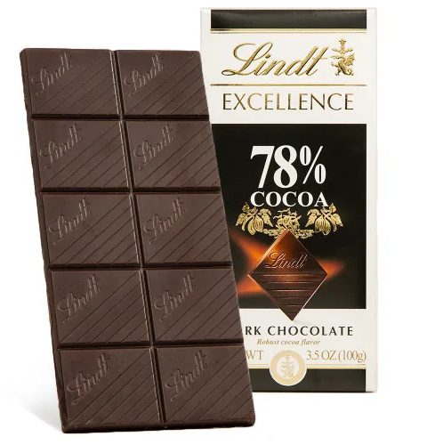 Lindt Excellence 78% Dark Chocolate (100g)