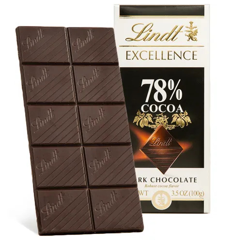 Lindt Excellence 78% Dark Chocolate (100g)