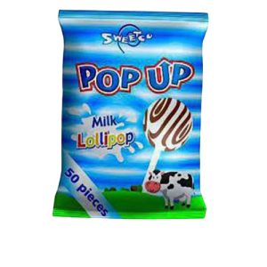 Sweetco Milk Lollipops (450g)