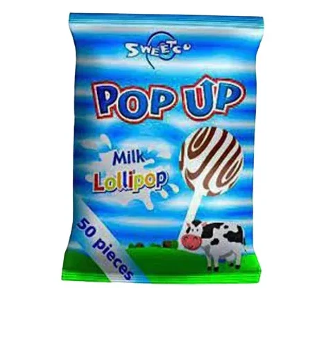 Sweetco Milk Lollipops (450g)