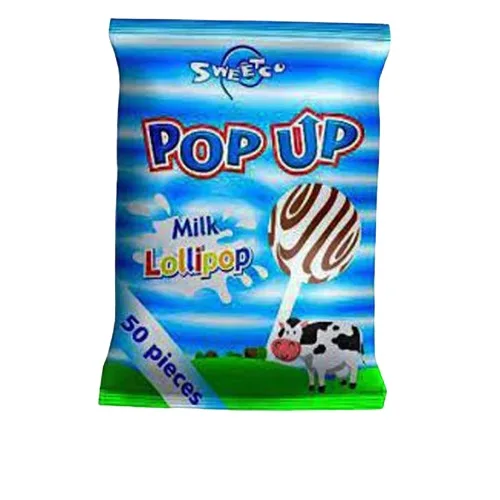 Sweetco Milk Lollipops (450g)