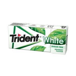 Trident White Minty Chewing Gum (14g)