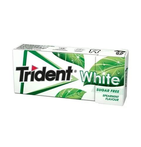 Trident White Minty Chewing Gum (14g)