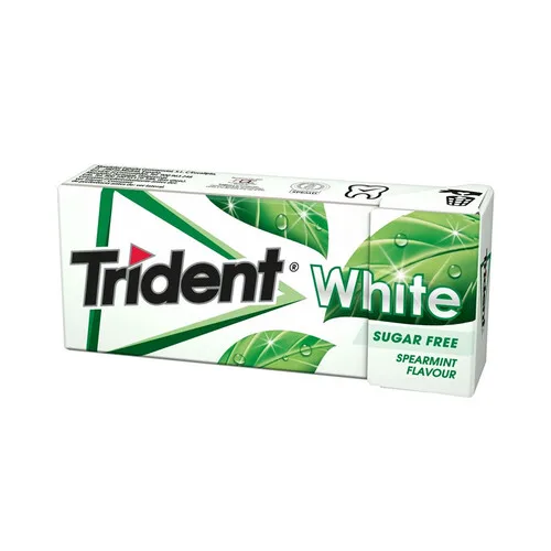 Trident White Minty Chewing Gum (14g)