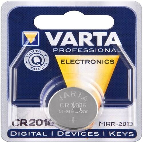 Varta Lithium Coin Professional Electronics Batteries- CR2016