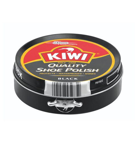 Kiwi Shoe Polish Black (100mL)