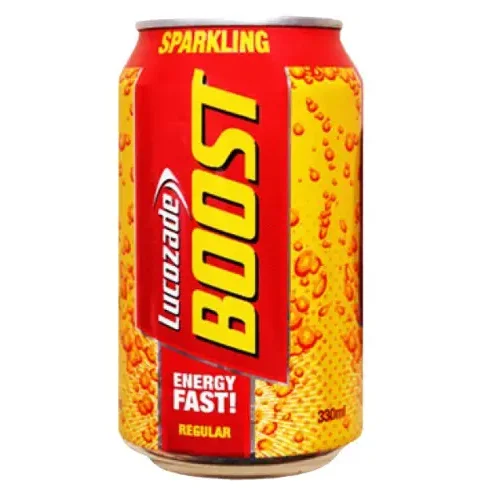 Lucozade Boost Energy Drink Can (330ml)