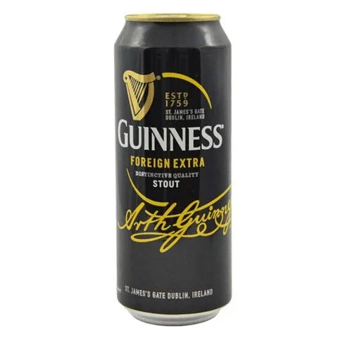 Guinness Smooth Stout Beer Can (33cl)