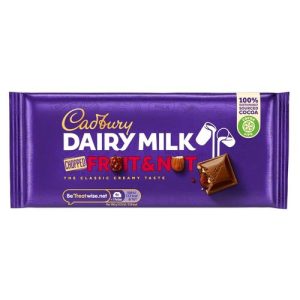 Cad Dairy Milk Fruit N Nut 95g
