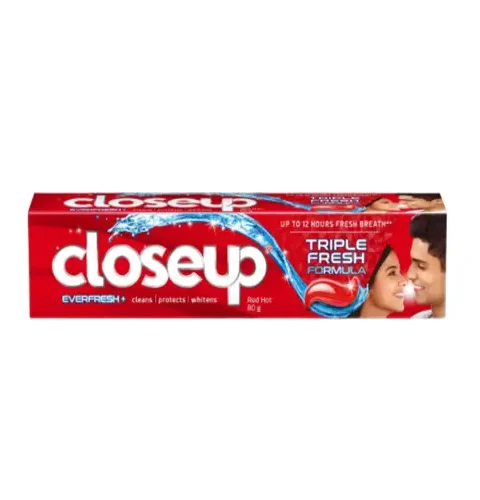 Closeup Toothpaste