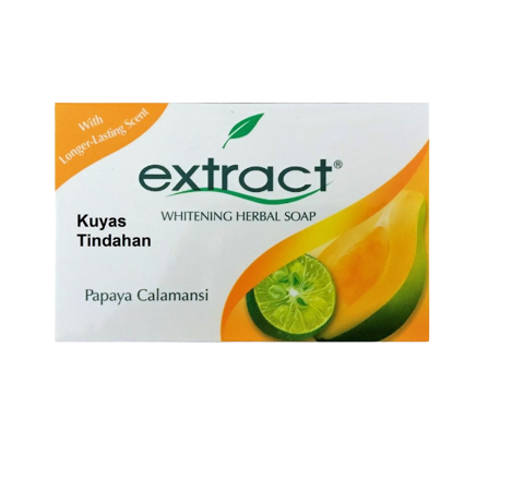 Extract Papaya Calamansi Soap (125g)