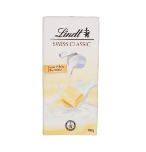Lindt Swiss White Chocolate Classic Milk (100g)