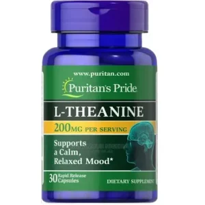 Puritan's Pride L-theanine (200mg)