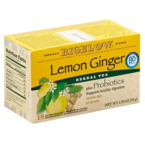 Bigelow Lemon Ginger Herbal Tea (39g)