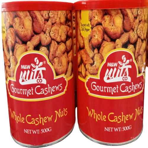 M&W Nuts Cashews Chilli Pepper 500g