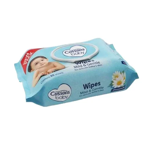 Cussons Mild and Gentle Chamomile Baby Wipes (80Pcs)