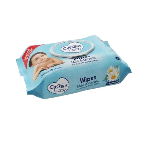 Cussons Mild and Gentle Chamomile Baby Wipes (80Pcs)