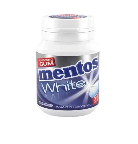 Mentos White Chewing Gum (38s)