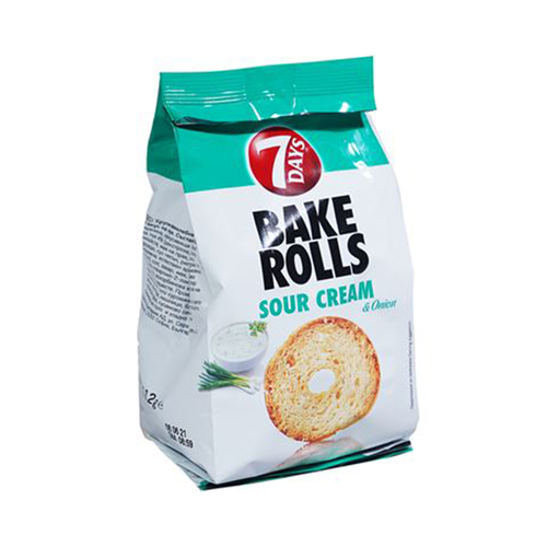 7Days Bake Rolls Sour Cream 80g