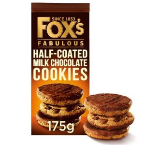 Fox's Cookies Half Coated (175g)