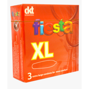 Fiesta Extra Large Premium Condoms 3'S