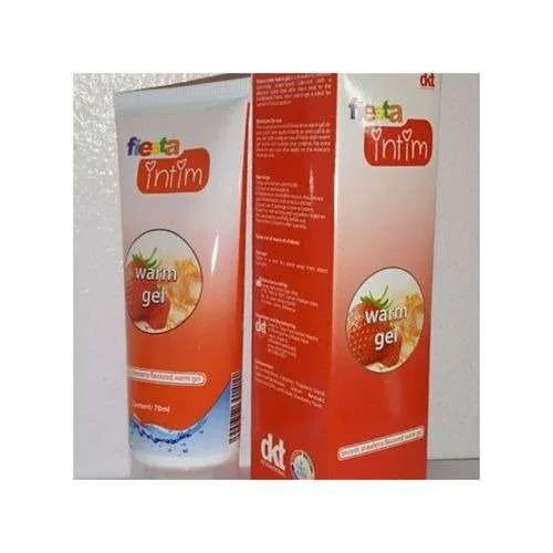 Fiesta Intim Smooth Strawberry Flavoured Warm Gel (70ml)