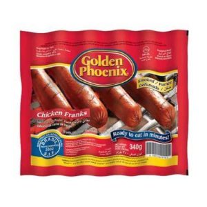 Golden Phoenix Chicken Franks (340gm)
