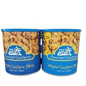 M&W Nuts Cashews Salted 500g