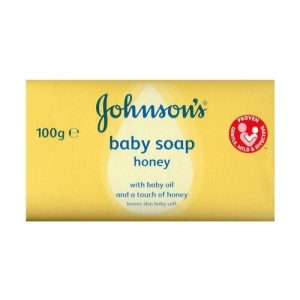 JOHNSON'S Honey Baby Soap (100g)