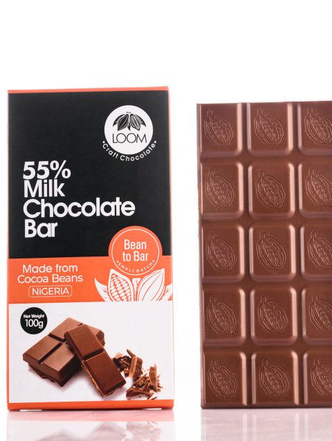 Loom 55% Milk Chocolate Bar (100g)