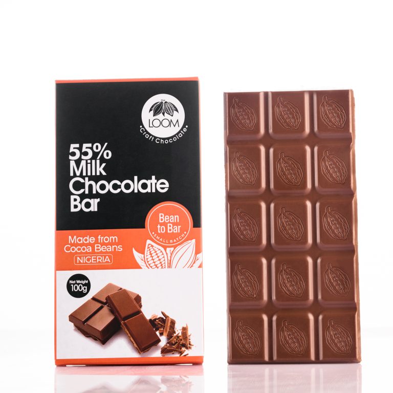 Loom 55% Milk Chocolate Bar (100g)