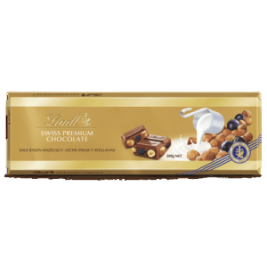 Lindt Milk Raisin Nut (300g)