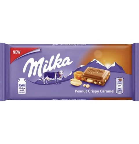 Milka Peanut Caramel (90g)