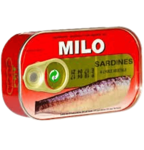 Milo Sardines In Vegetable Oil (Salted) 125G