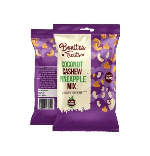 Bonitas Treats Coconut Cashew Pineapple Mix (160g)
