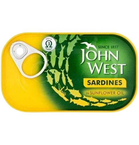 John West Sardines in Sunflower Oil (120g)