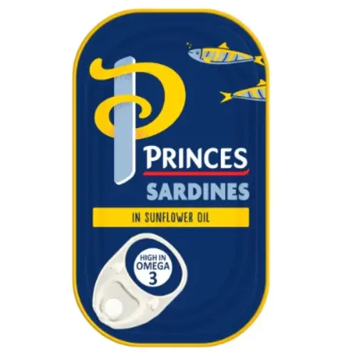 Princes Sardines In Sunflower Oil (120G)