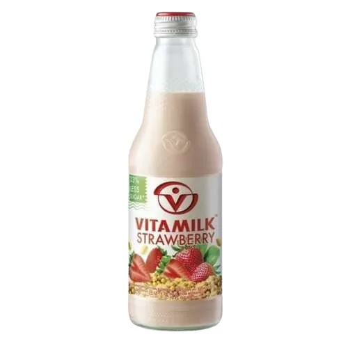 Vitamilk Strawberry Soya Milk (300ml)