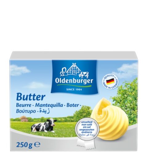 Oldenburger Butter Unsalted (250g)