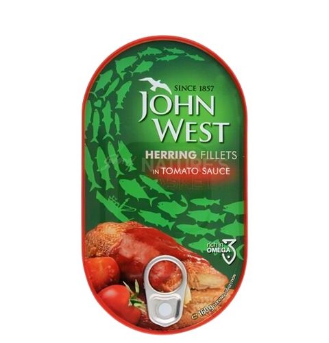John West Herring Fillets Tomato Sauce (160g)