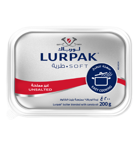 Lurpak Unsalted Butter 200g