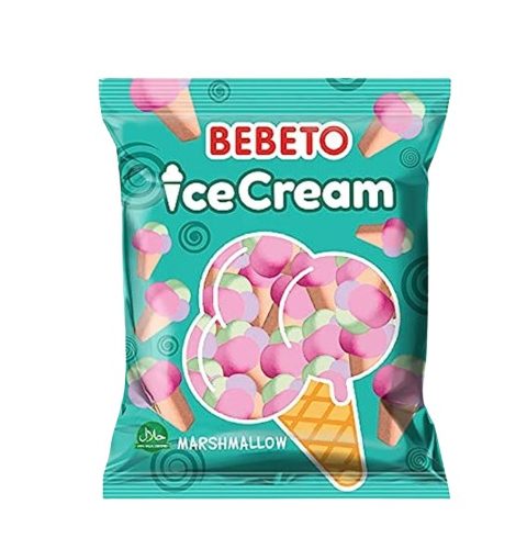 Bebeto Marshmallow Ice cream sweets (30g)