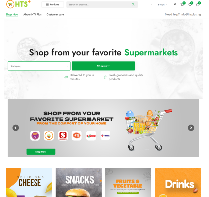 online grocery shopping