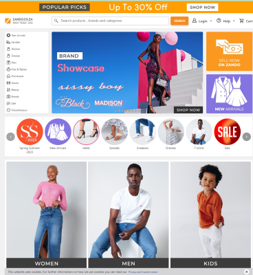 zando online shopping