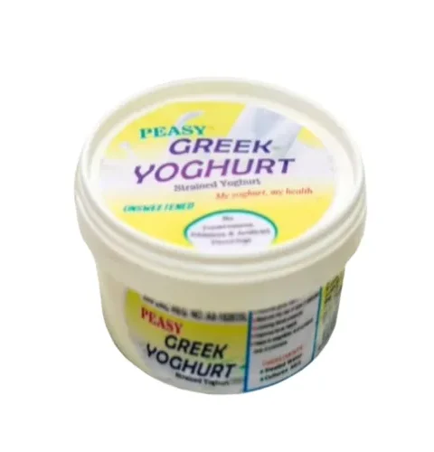 Peasy Greek Unsweetened Yoghurt 500 Ml