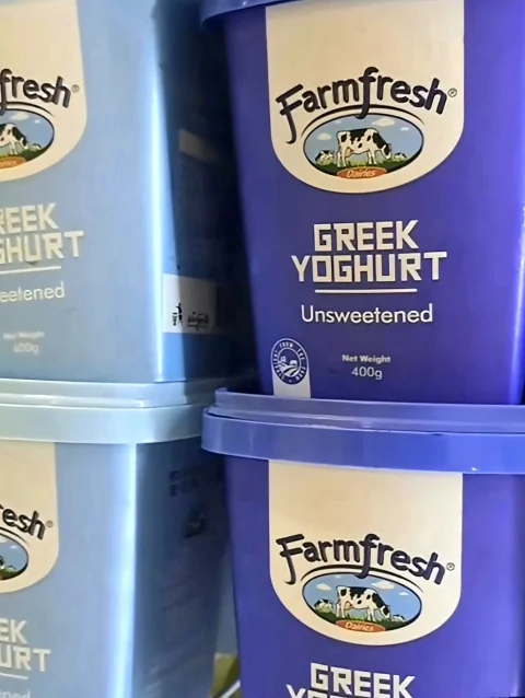 Farmfresh Greek Yoghurt - Unsweetened (400g)