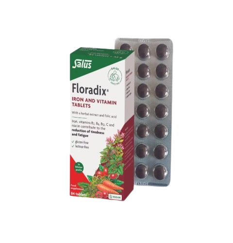 Floradix Iron + Vitamins - 84 Tablets
