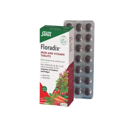 Floradix Iron + Vitamins – 84 Tablets