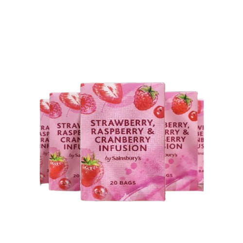 Strawberry Rasberry & Cranberry Infusion by Sainsbury’s Tea